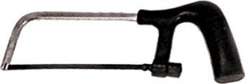 Ножовка по металлу Юниор 150 мм (пластиковая черная ручка)