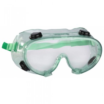 Очки STAYER защитные самосборные закрытого типа, с прямой вентиляцией, поликарбонатные прозрачные линзы