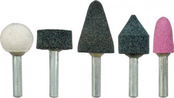 Шарошки абразивные для фигурных отверстий по камню 5 шт. (малые)